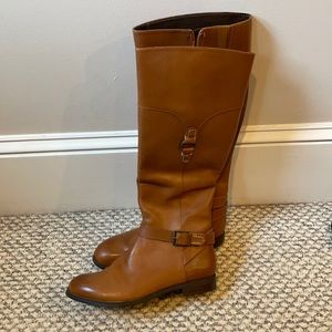 Sperry Top-sider Victory brown tall leather boots